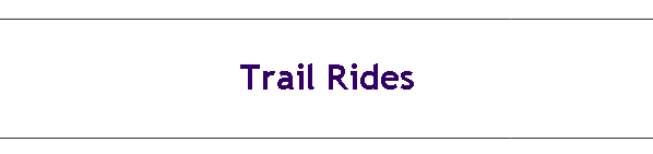 Trail Rides